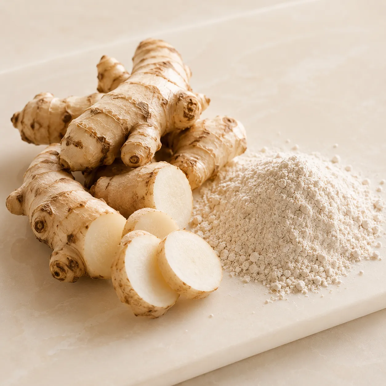 Bahan Curcuma Zedoaria Powder