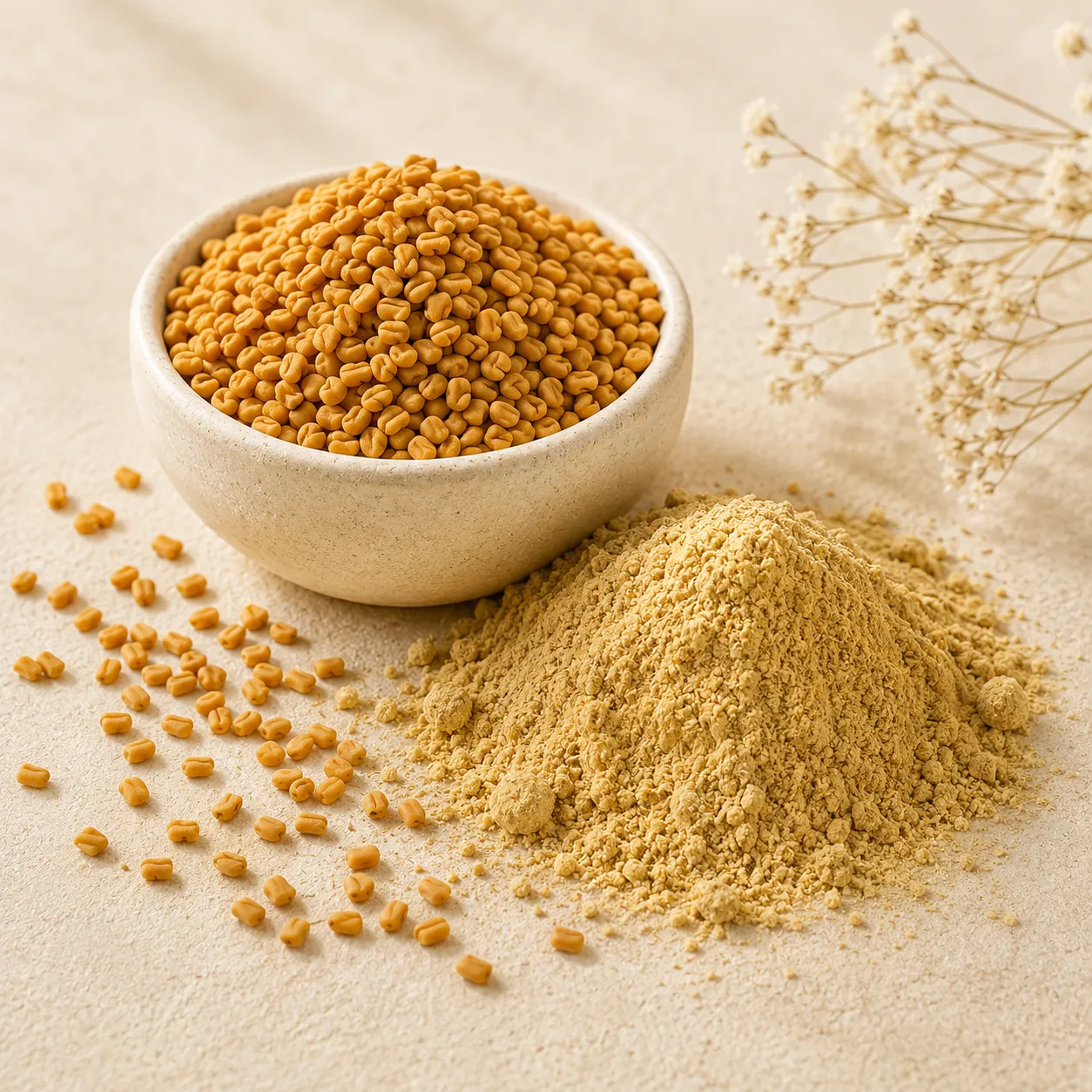 Bahan Trigonella Foenum Graecum Seed